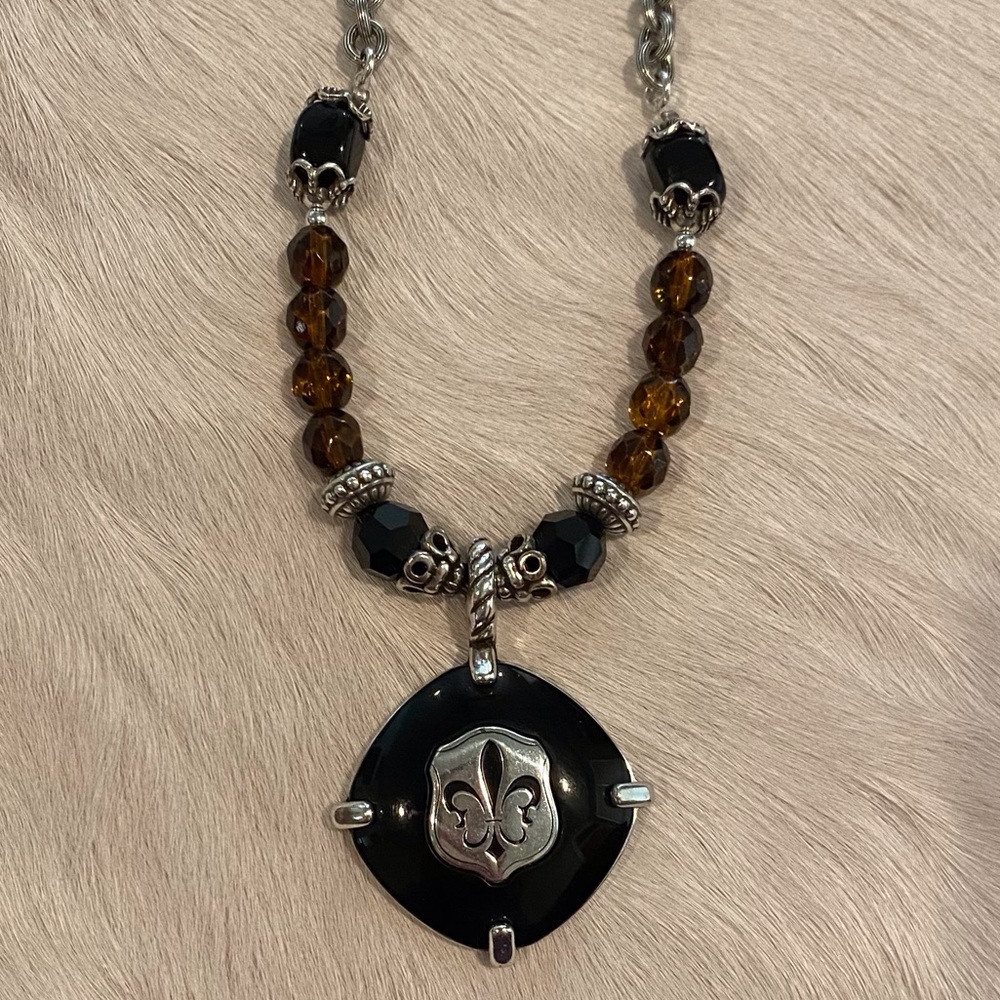 Brighton Heart & Soul Retired Necklace & Earring Set